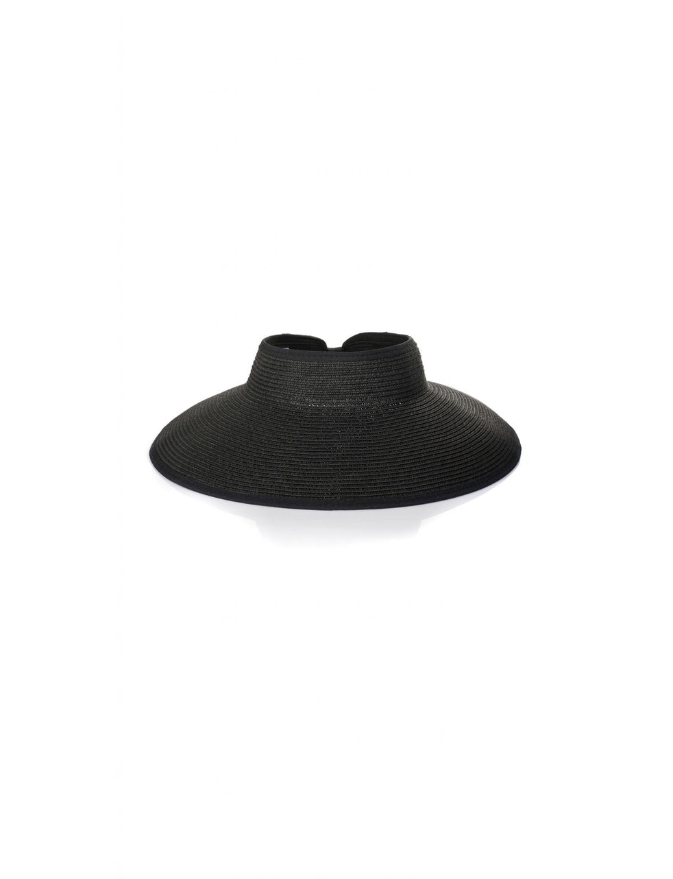 Bon Voyage Roll-Up Sun Visor - Black