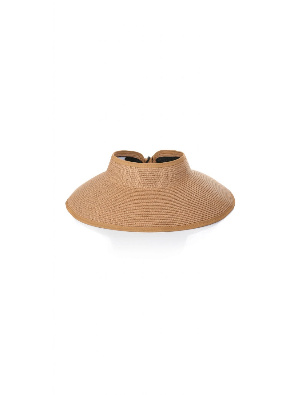 Bon Voyage Roll-Up Sun Visor - Camel