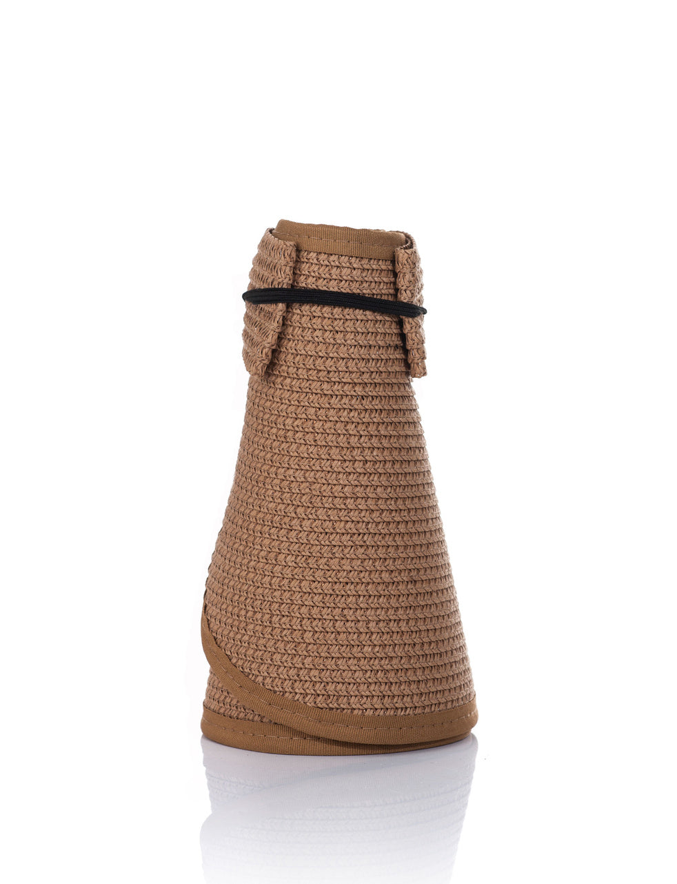 Bon Voyage Roll-Up Sun Visor - Camel