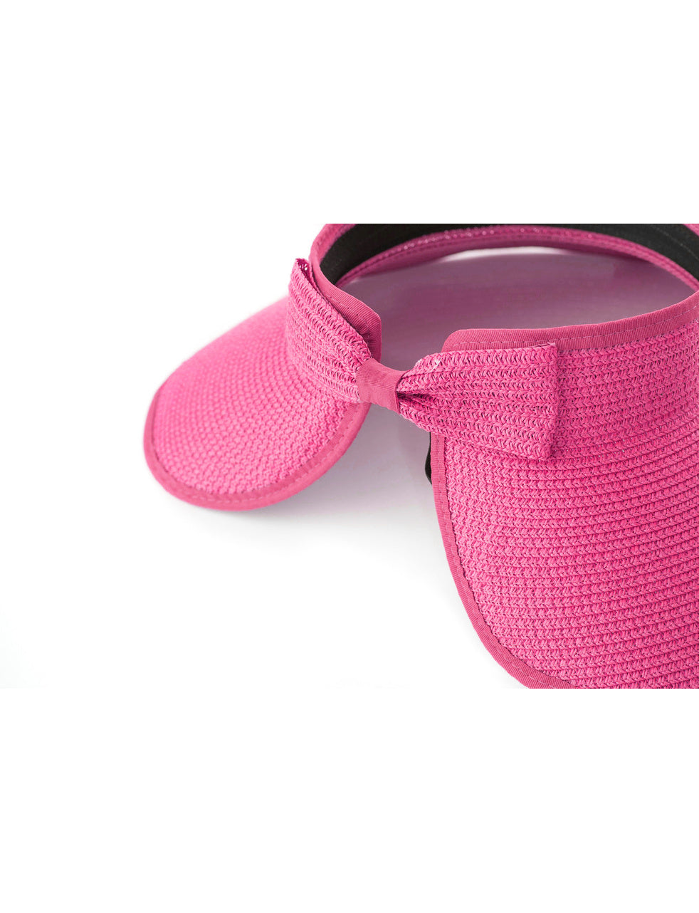 Bon Voyage Roll-Up Sun Visor - Pink