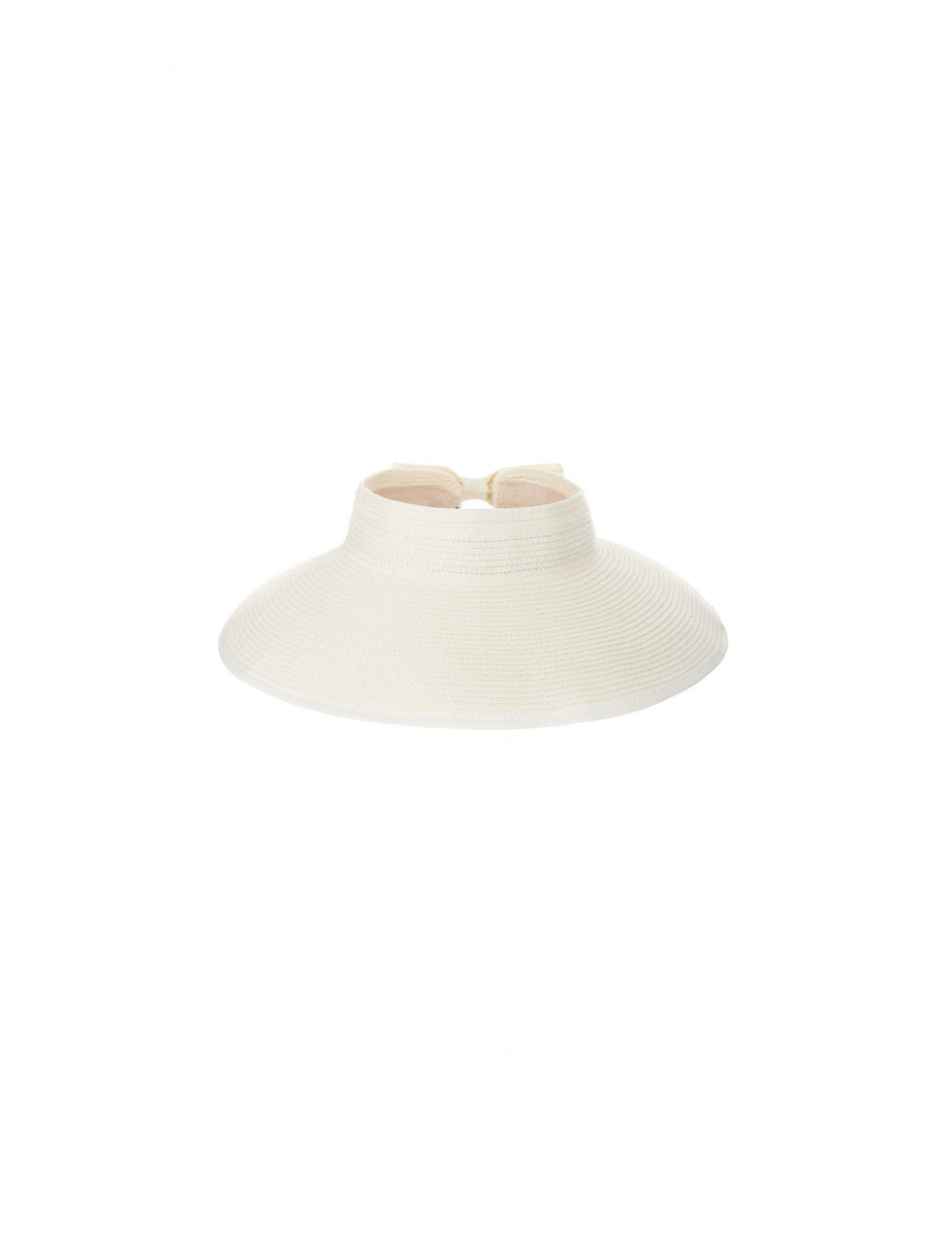 Bon Voyage Roll-Up Sun Visor - White