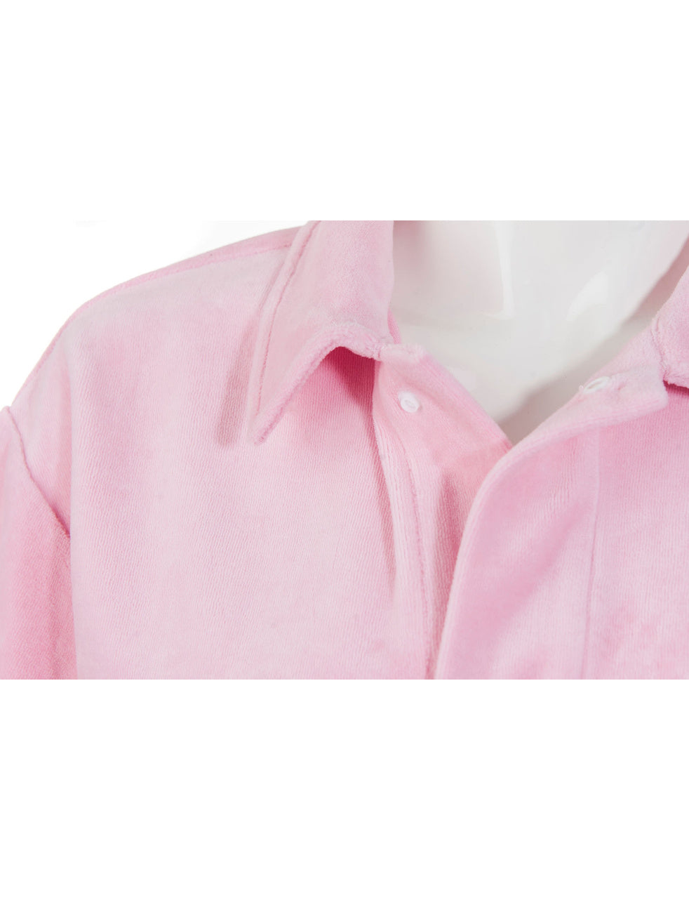 Jumeirah Pink Velour Playsuit