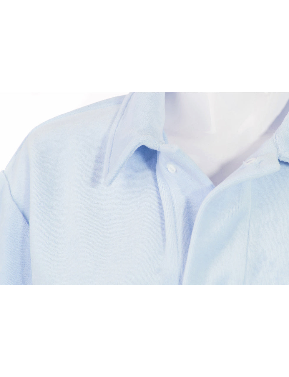 Jumeirah Powder Blue Velour Playsuit