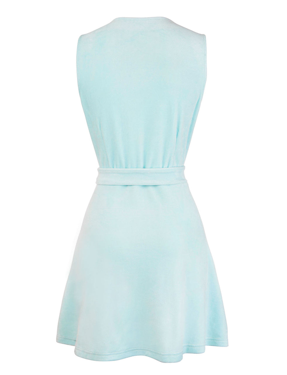Lolita Powder Blue Velour Tie Dress