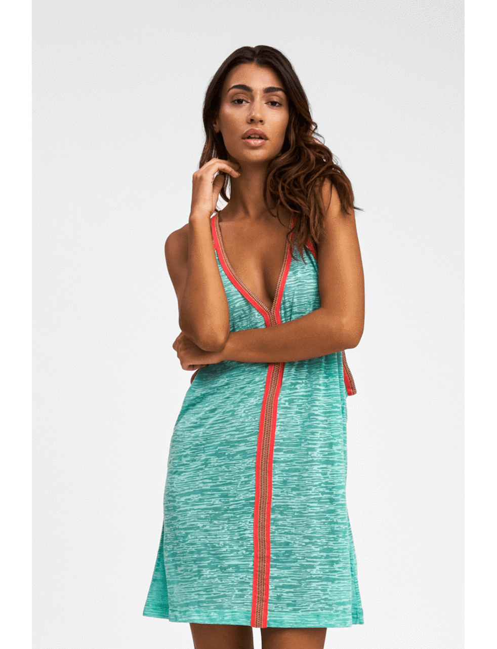 Pitusa Mint Mini Sundress