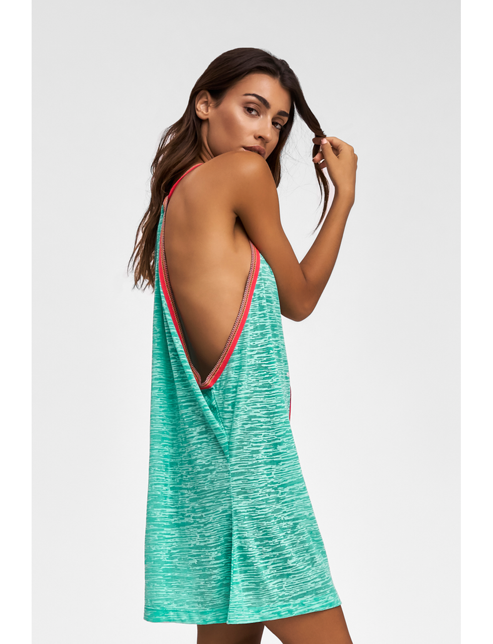 Pitusa Mint Mini Sundress