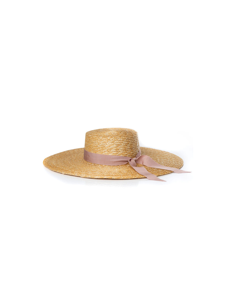 Sienna Raffia & Brown Ribbon Sun Hat