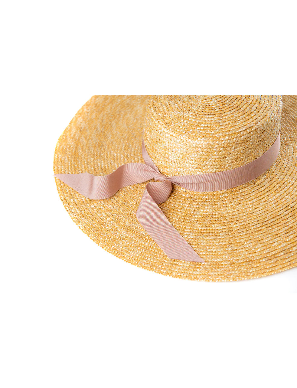 Sienna Raffia & Brown Ribbon Sun Hat