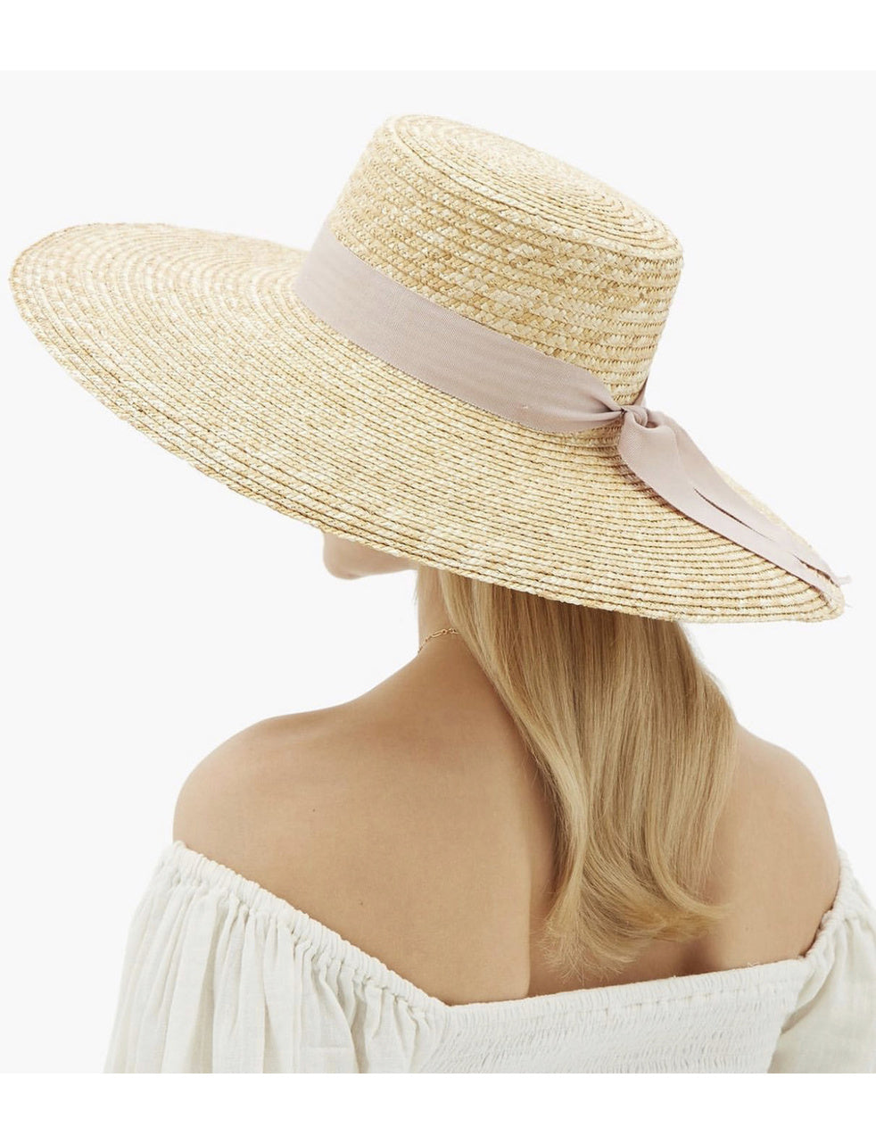 Sienna Raffia & Brown Ribbon Sun Hat