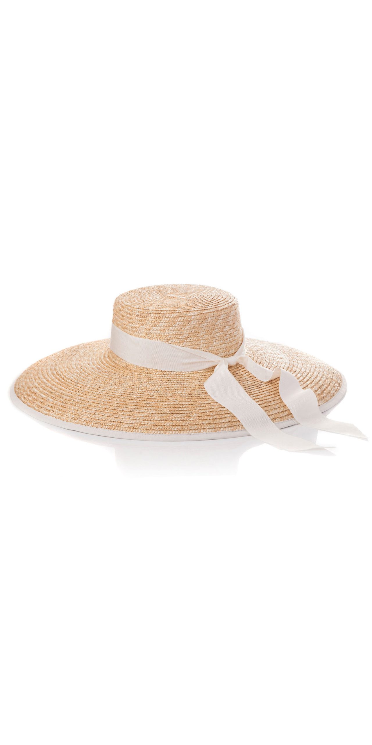 Viola Raffia & Cream Ribbon Sun Hat – SO TO BEACH UK