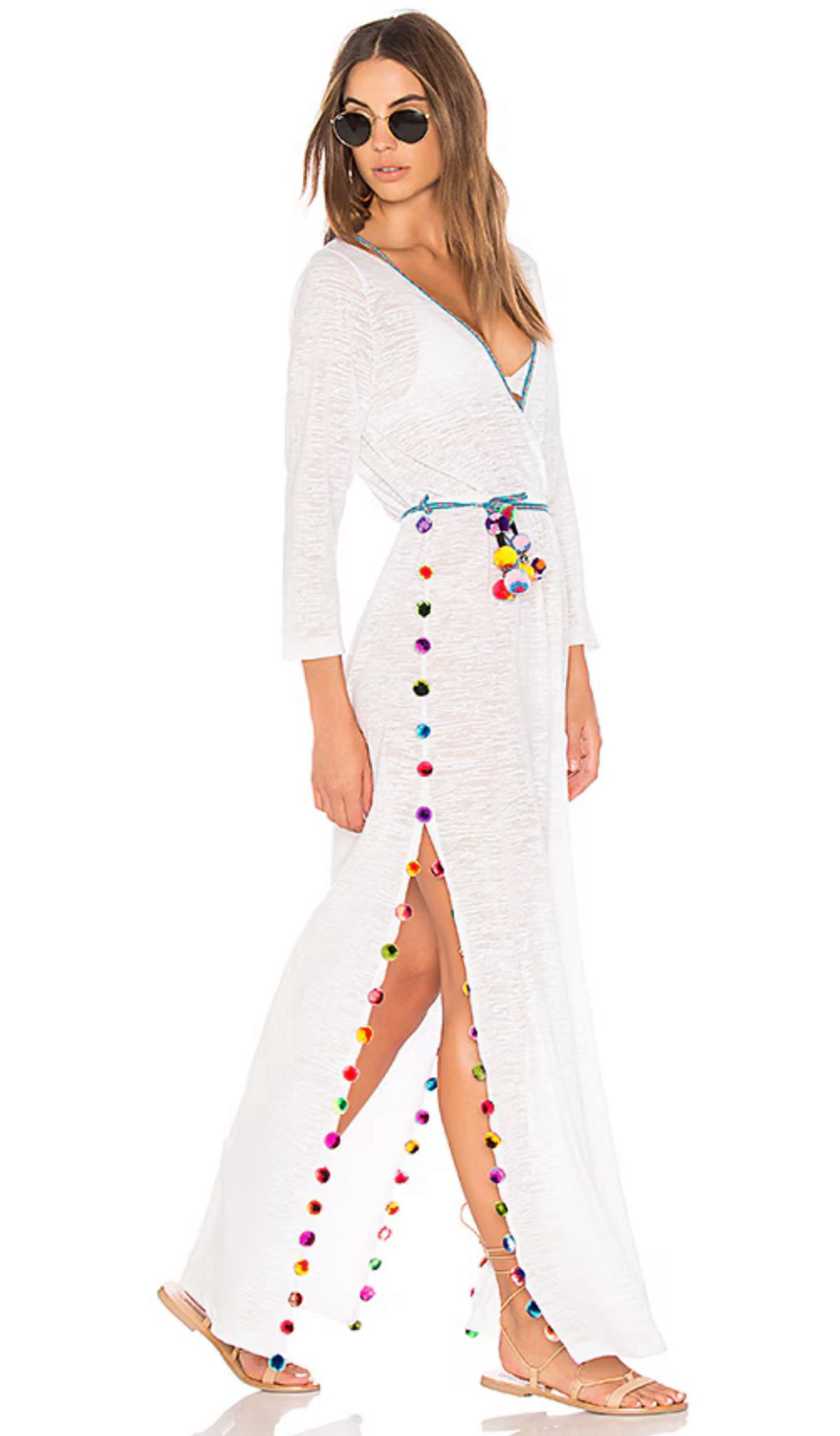 Santorini Dress White